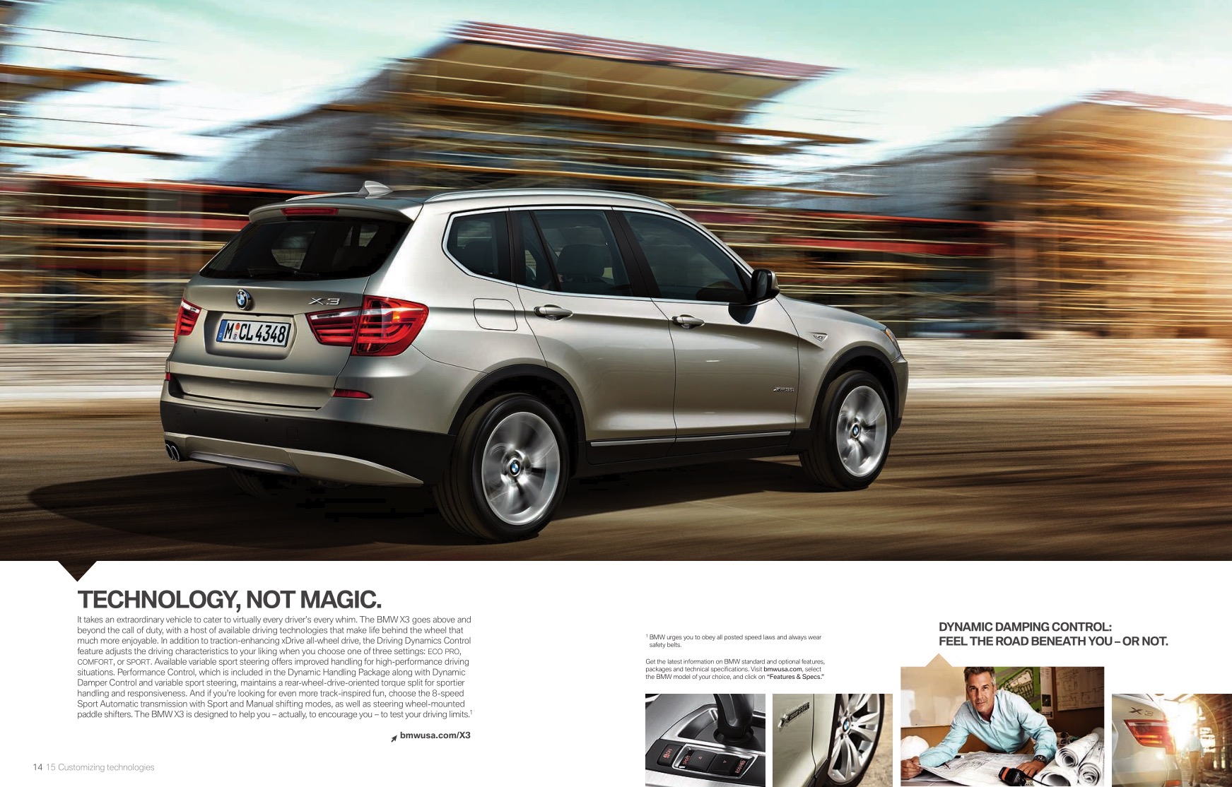 2013 BMW X3 Brochure Page 33